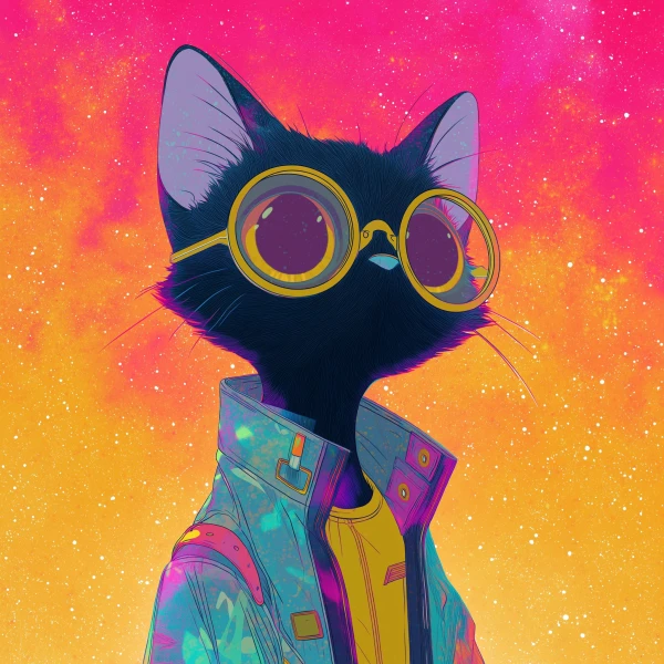 Cosmic Cool Cat