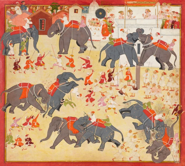 The Frenzy of the Royal Elephants