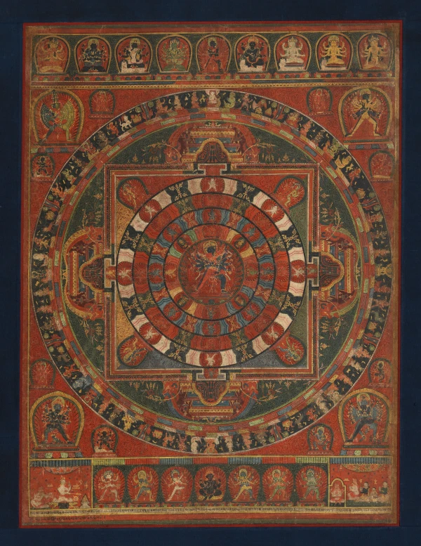 Mandala of the Wrathful Deity Chakrasamvara