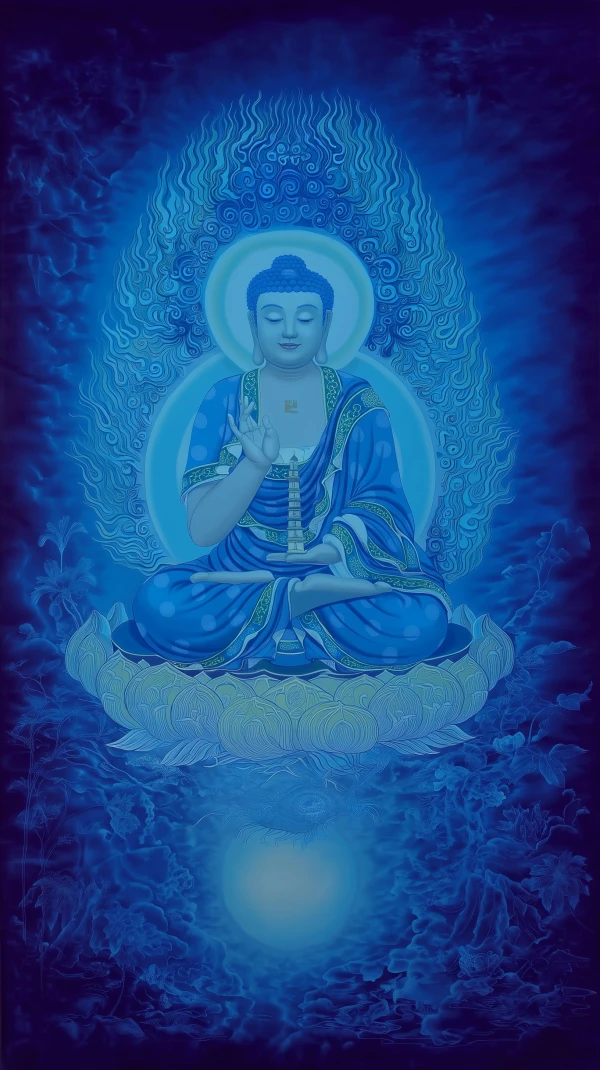 Azure Radiance of the Medicine Buddha