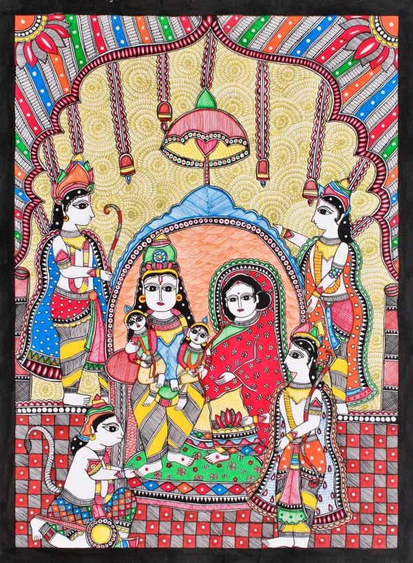Ram Darbar: The Divine Family