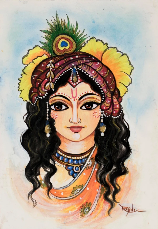 Krishna's Divine Gaze