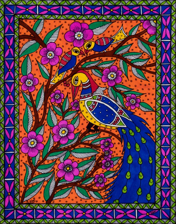 Peacock's Verdant Serenade