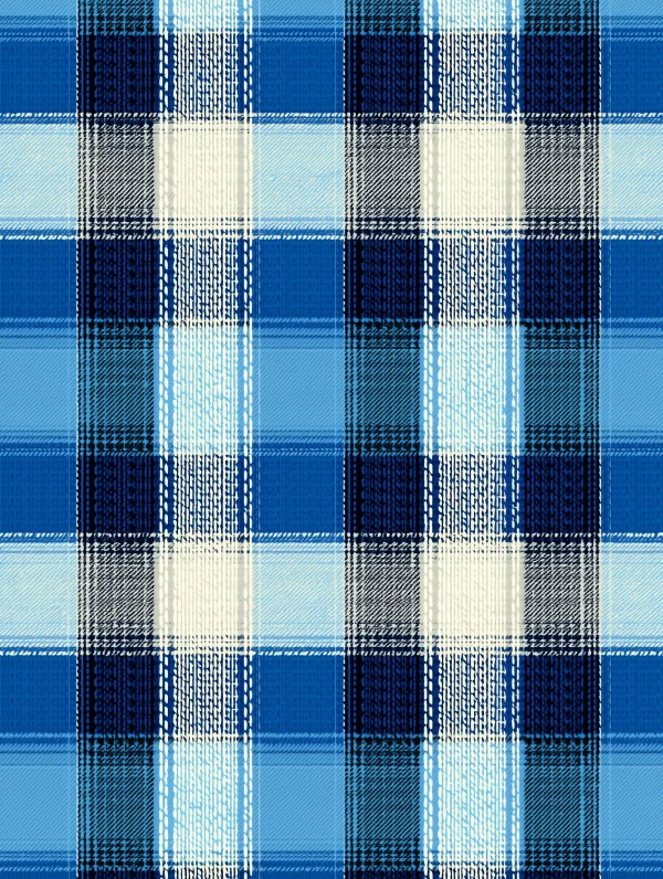 Woven Indigo Echoes