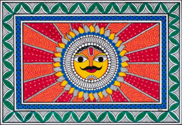 The Celestial Gaze of Surya Dev