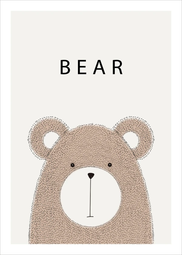 Gentle Bear Portrait