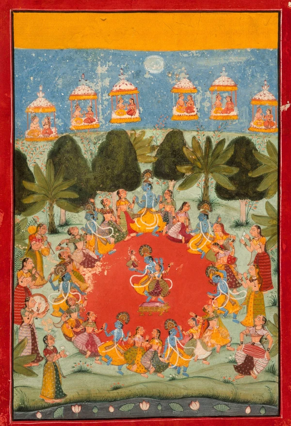 The Celestial Dance of the Rasa Lila