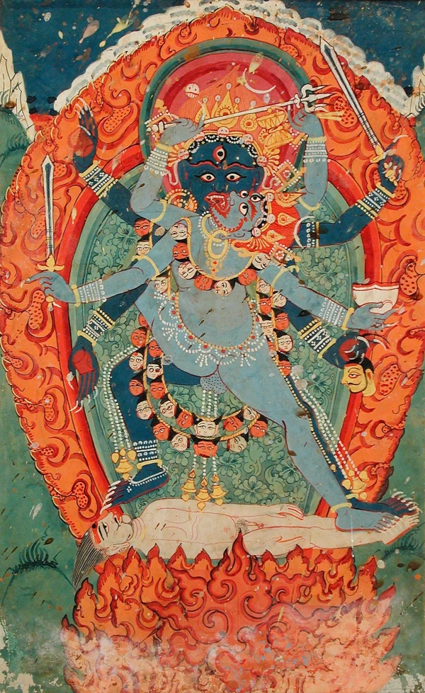 Cosmic Dance of the Wrathful Deity